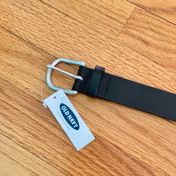 Boys size medium new with tags Old Navy black belt - Picture 2 of 5